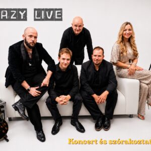Koncert és fergeteges udvari buli a Crazy Live zenekarral - 2026.06.20.