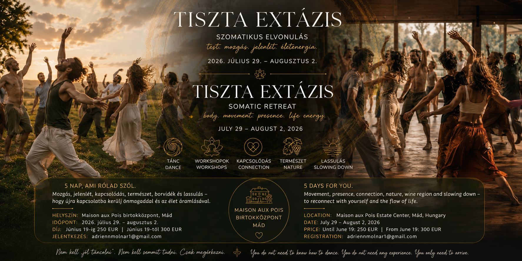 TISZTA EXTÁZIS – SZOMATIKUS ELVONULÁS