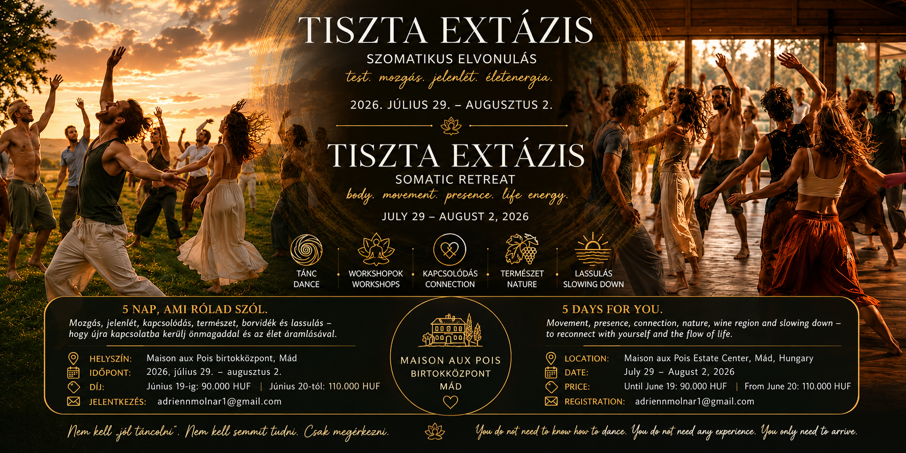 TISZTA EXTÁZIS – SZOMATIKUS ELVONULÁS