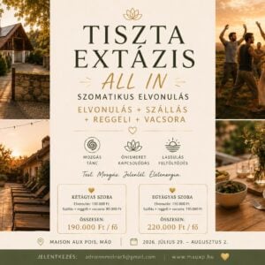 TISZTA EXTÁZIS ALL IN